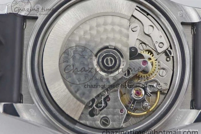 0509 WeatherProof Daytona 116519 SS TWF 1:1 Best Edition 904L Steel Gray Meteorite Black Dial on Oysterflex Strap A 2410